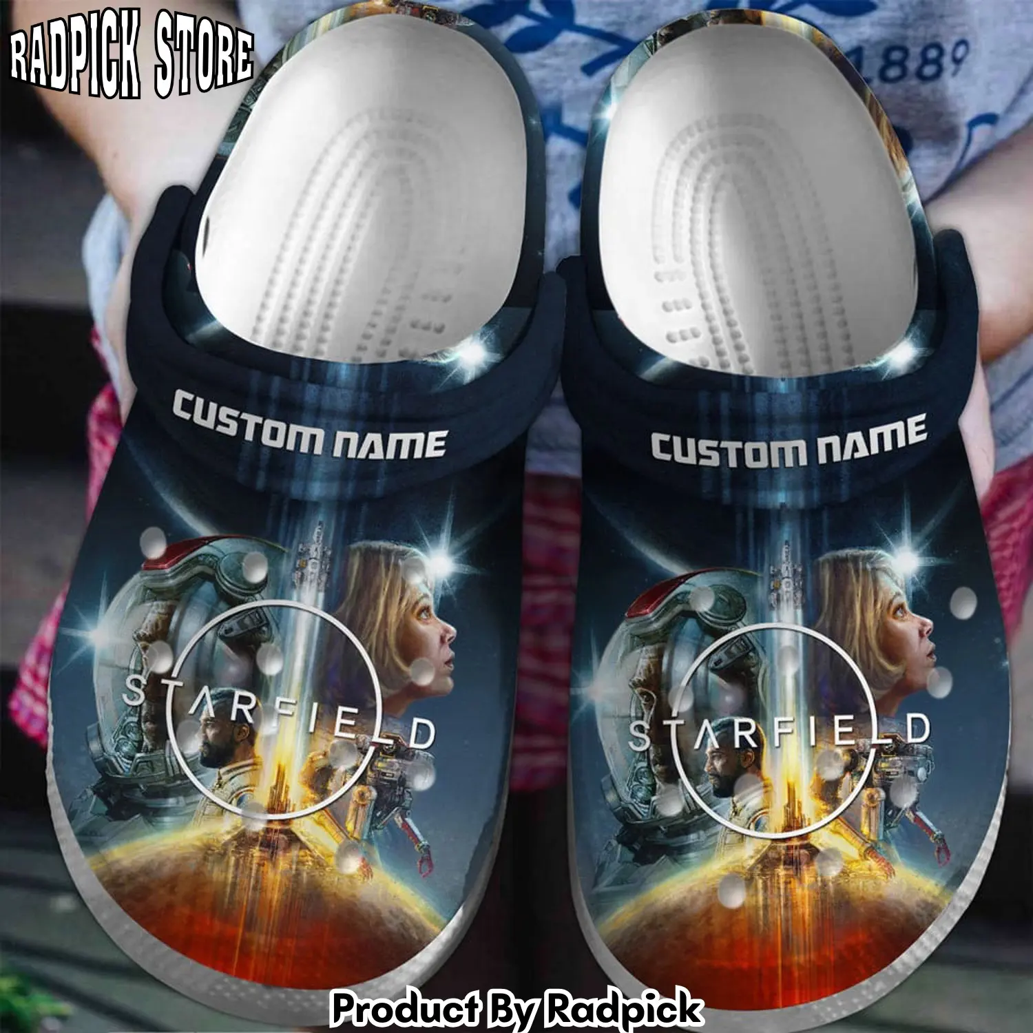 Radpick starfield game clogs shoes comfortable for men women rp6521165